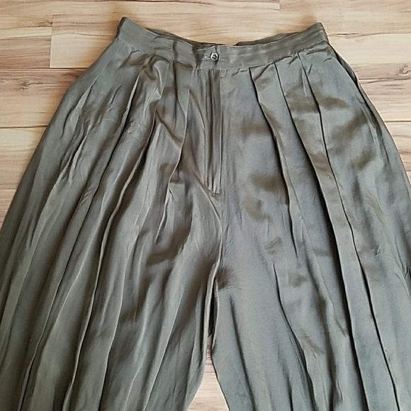 Vintage 80s Baggy Riding Trousers - Picture 4 of 12